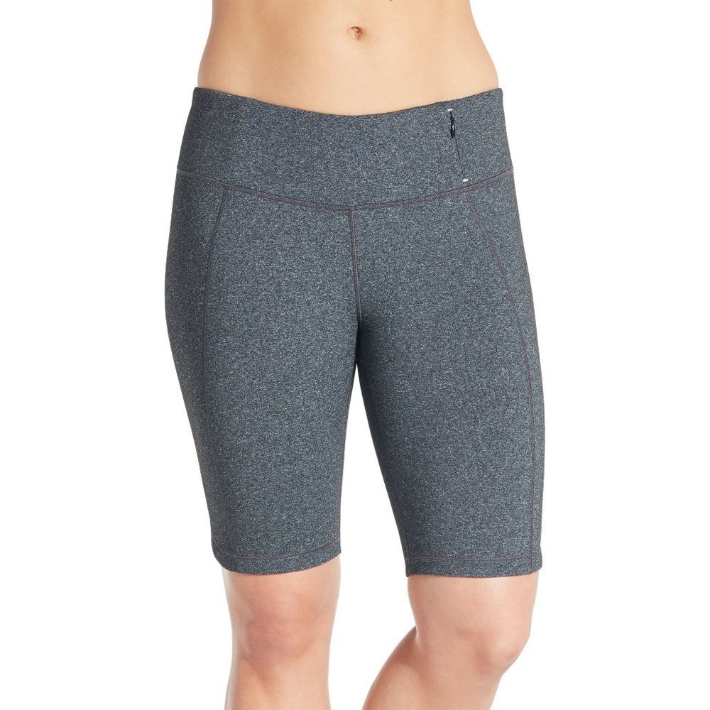 CALIA™ by Carrie Underwood Essential Heather Bike Shorts Dark Heather Grey NWT